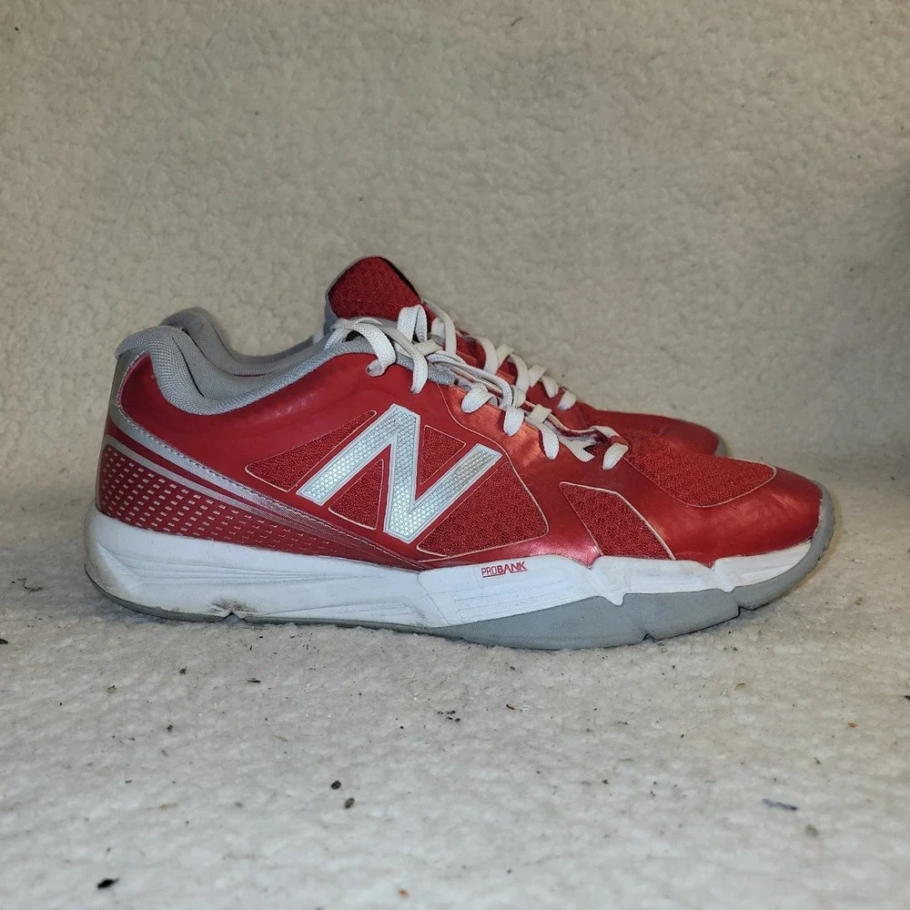 New Balance MX997RW Men's Running Shoes Red White Size 10 D Athletic Trainer...‎